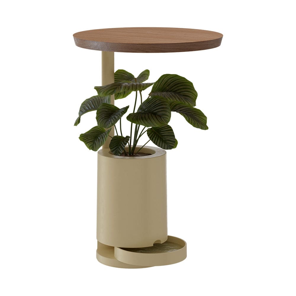 A mesa Amiata foi projetada para ser o acessório complementar perfeito à poltrona Paradiso, a Amiata traz praticidade e elegância ao ambiente. Feita com materiais de alta qualidade, essa mesa oferece suporte ideal para itens pequenos do dia a dia e com um vaso incorporado para plantas, assim deixar o ambiente mais agradável.