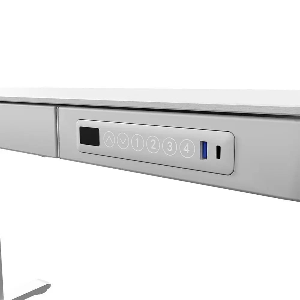 Mesa com Regulagem de Altura Elétrica Elements Musa 140cm