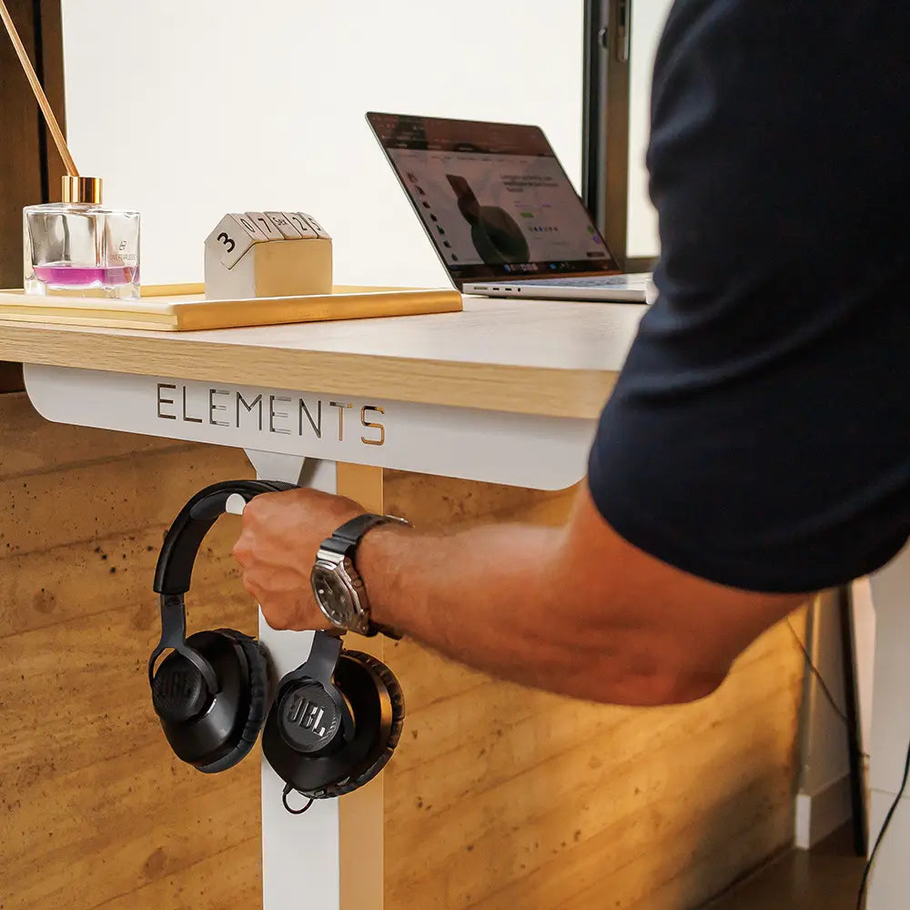Mesa com Regulagem de Altura Elétrica Elements Misch Pro