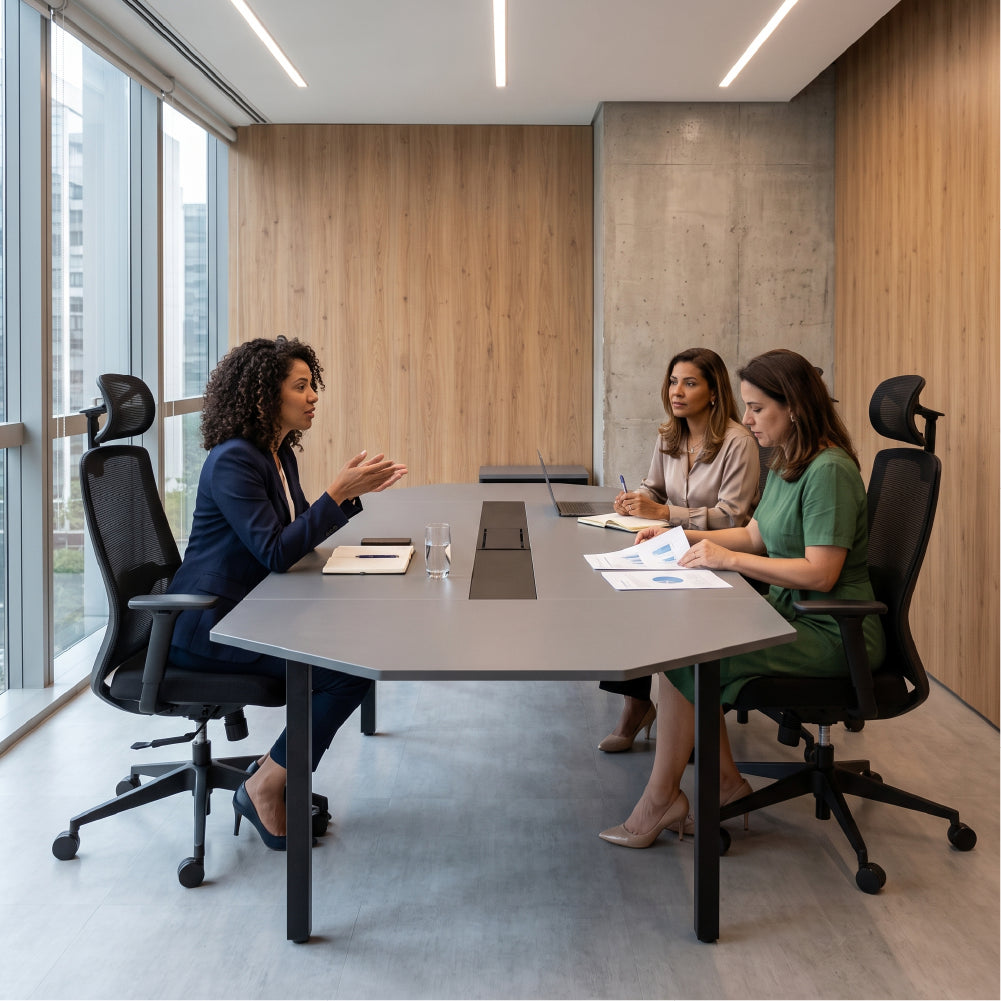 Mesa de Reunião Vétria - 240cm