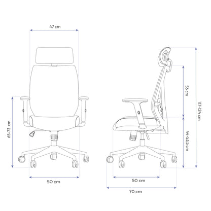 Cadeira Ergonômica Elements Albari NR-17