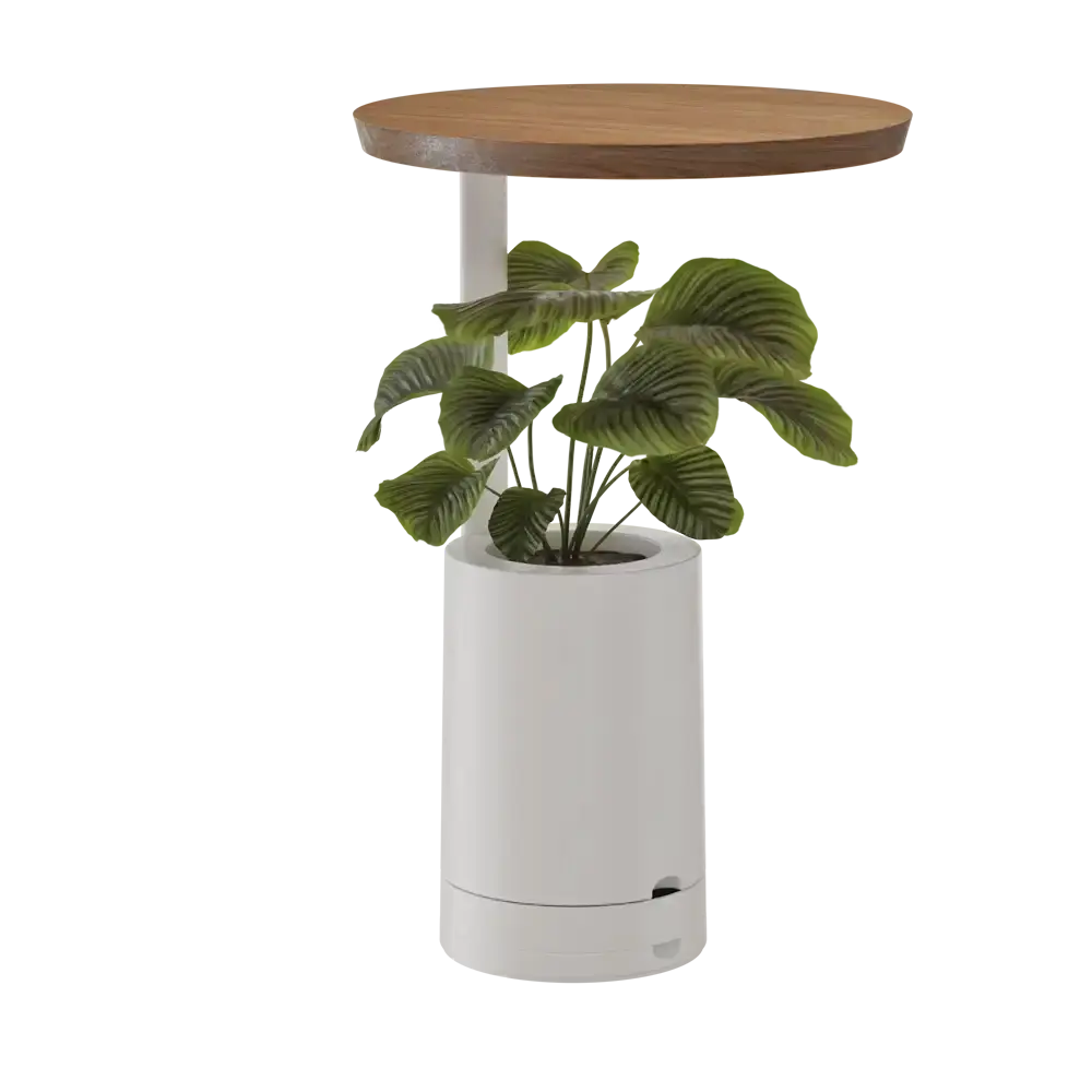 Mesa de Apoio com Vaso para Planta Elements Amiata