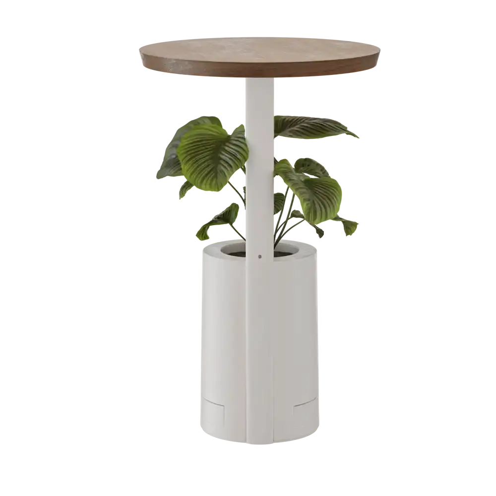 Mesa de Apoio com Vaso para Planta Elements Amiata